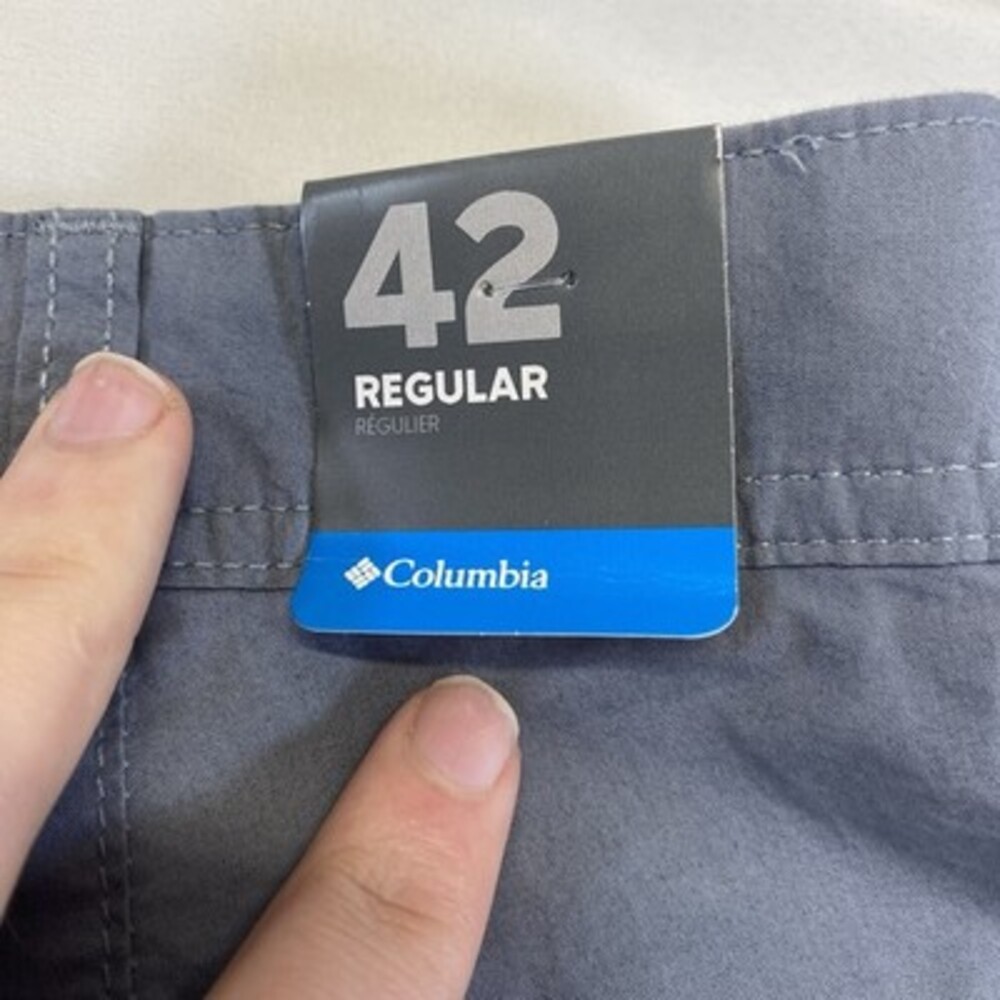 Columbia Mens Washed Out Shorts Size 42 Gray NWT! Brand new! - Picture 4 of 6